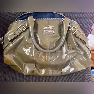 Leather Coach purse